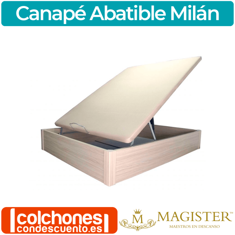 Canapé Abatible de Madera Magíster Milán 