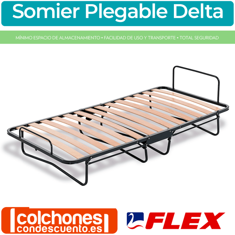Somier Plegable FLEX Delta 90x190cms