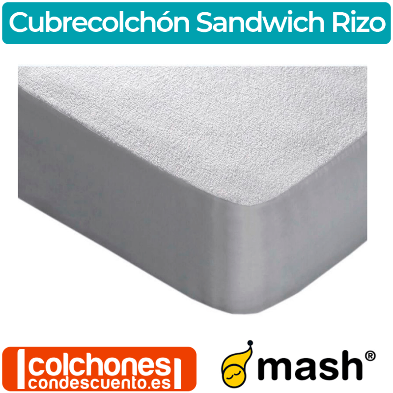 Cubrecolchón Sandwich Mash Impermeable para cuna - Colchonstore