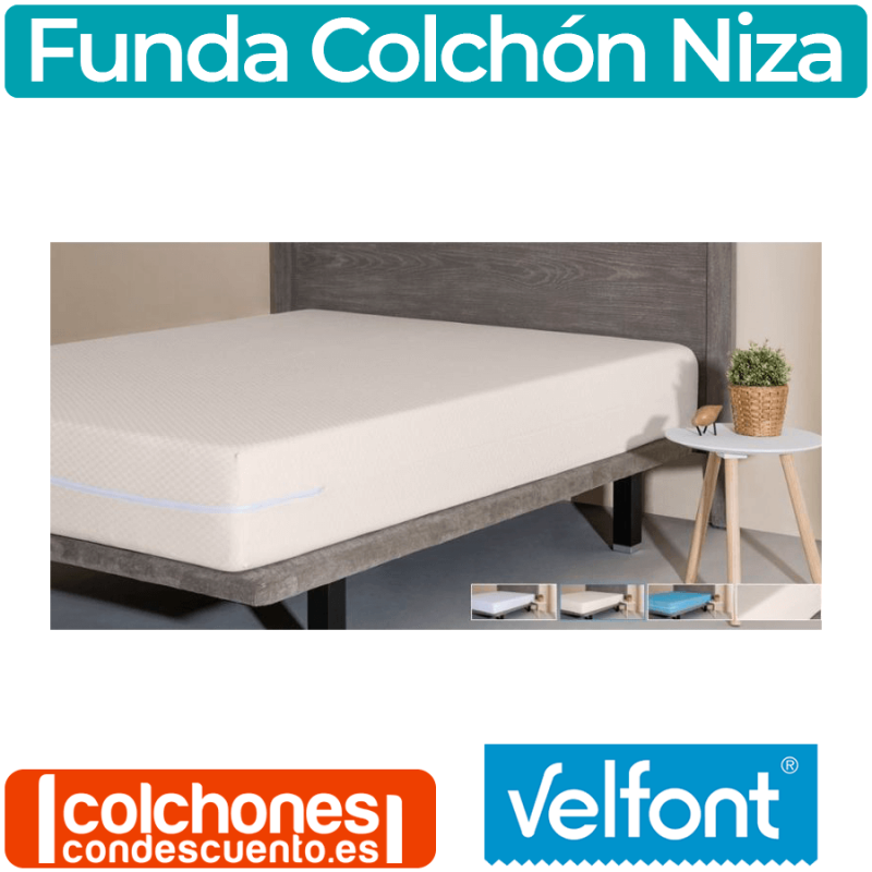 Funda de colchón elástica Niza Velfont-Protección total del colchón