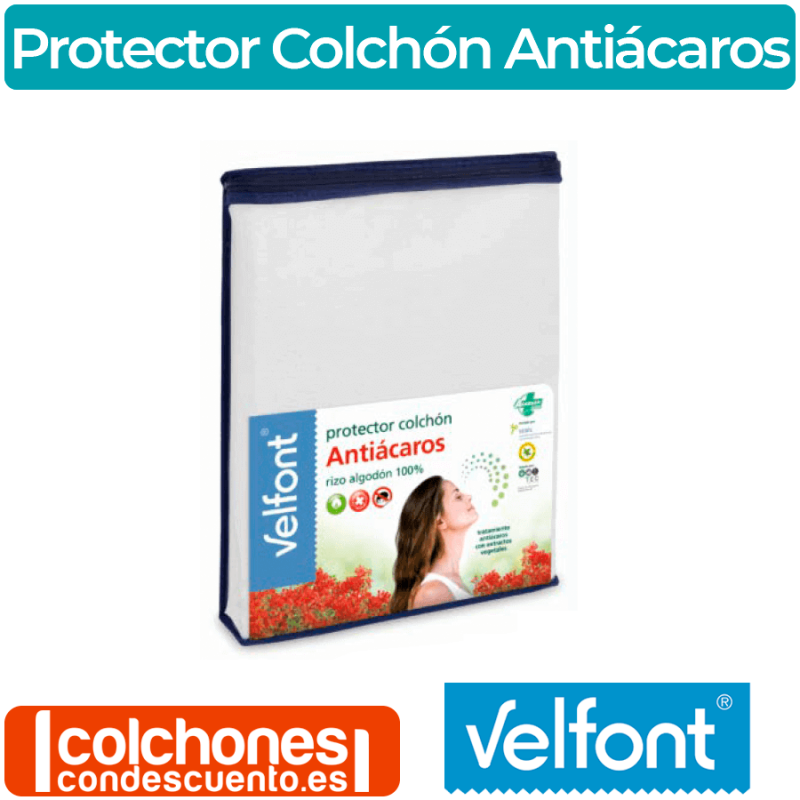Protector Colchón Antiácaros de Velfont® 