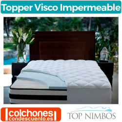 Topper Visco Tencel 5 CMS COLCHONES Y BASES 90X190