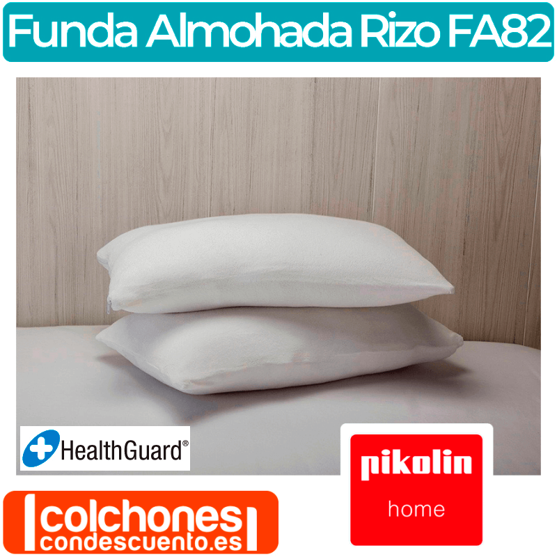 Funda de Almohada Respira de 105 cm en color blanco, impermeable y  transpirable