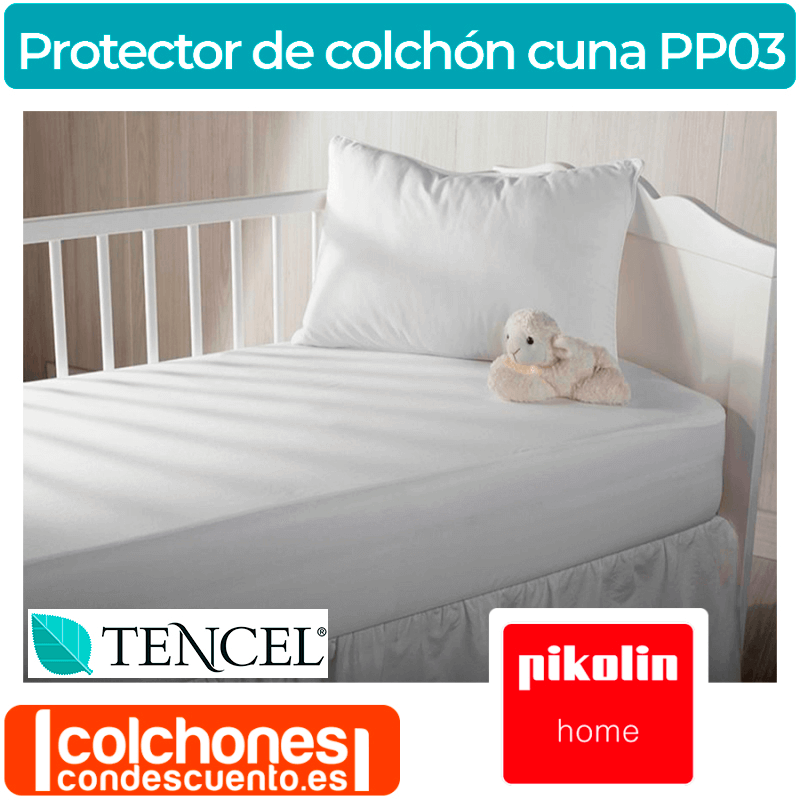 Protector Colchón Tencel Para Cuna 60x120 La Cigüeña