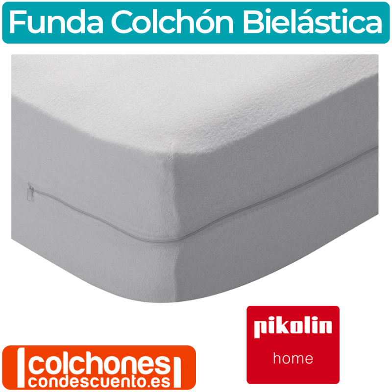 Funda de Colchón Bielástica Rizo Algodón FC44 de Pikolin Home