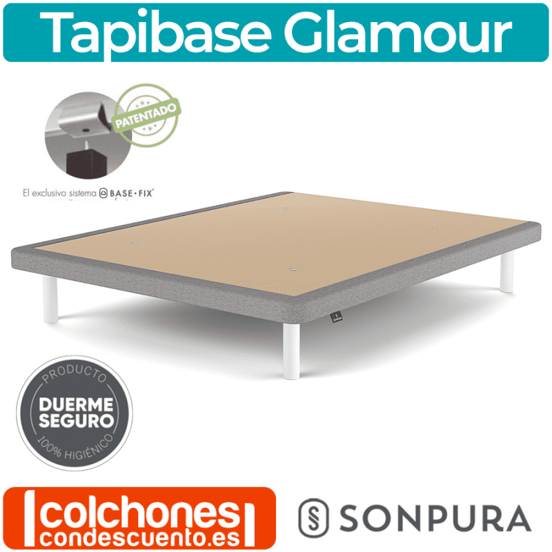 Base Tapizada Tapiflex 3D Transpirable Gris 90x200, Colchones - Fundas, Los  mejores precios