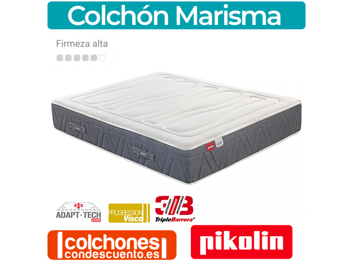 Colchón Muelles Ensacados Adapt-Tech® 160x190 cm PIKOLIN Galaxy 3.0 Pocket