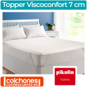 Topper Viscoelástico PIKOLIN HOME Viscoconfort (90x190 cm)