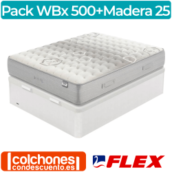 Pack colchón Flex muelle ensacado con canape 150x190