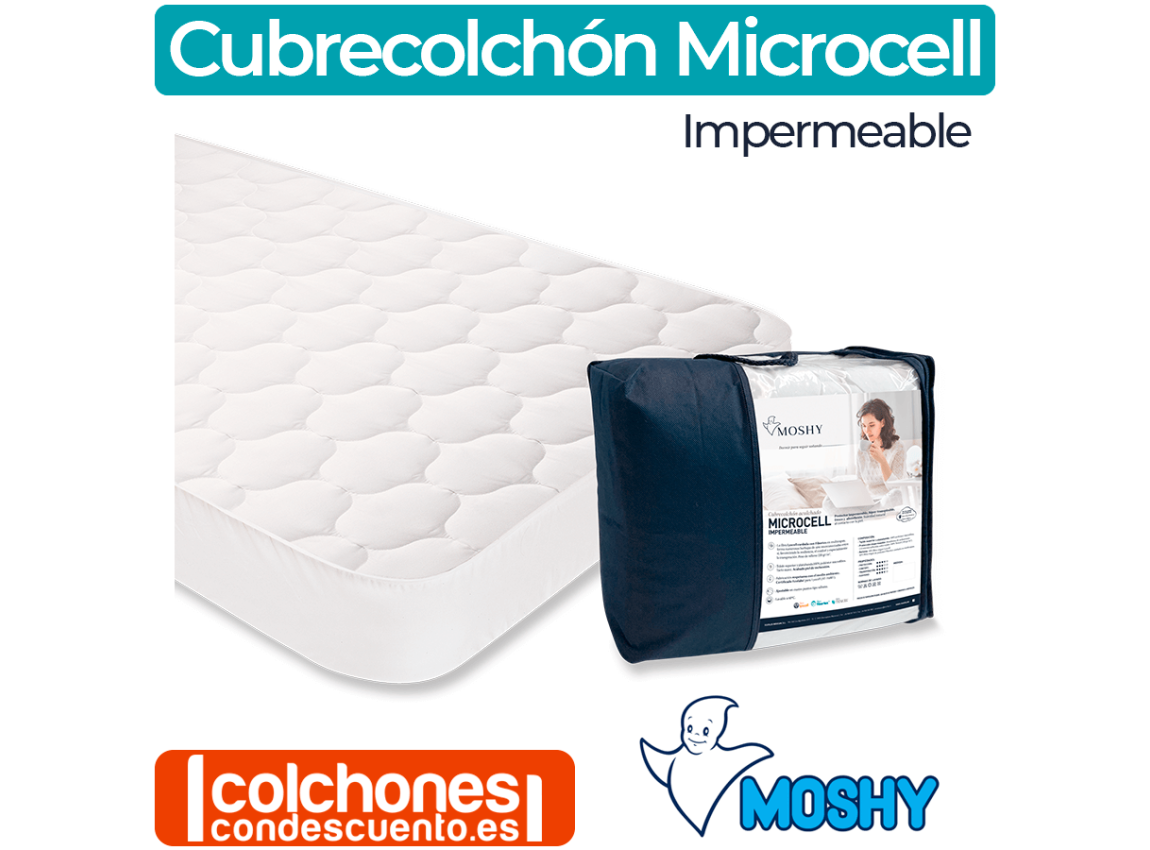 Funda Cubre Colchon Impermeable 180x200 Extra Queen