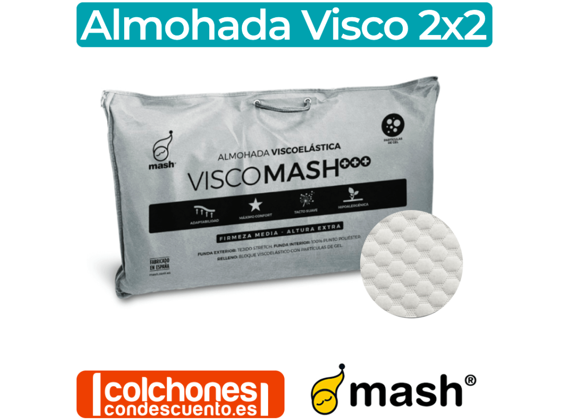 Visco mash almohada sale